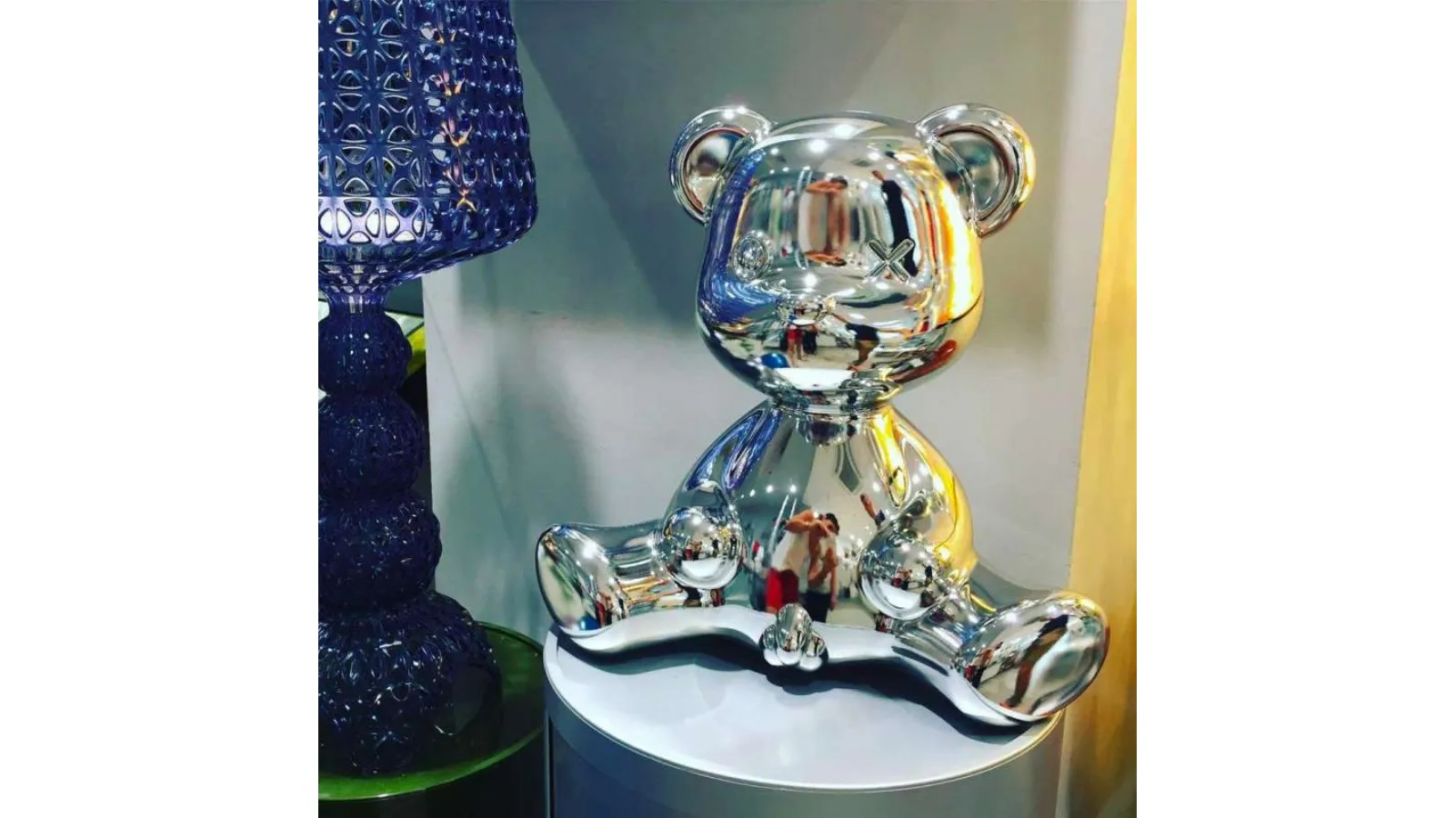 Lampada da tavolo Teddy Boy Metal di Qeeboo