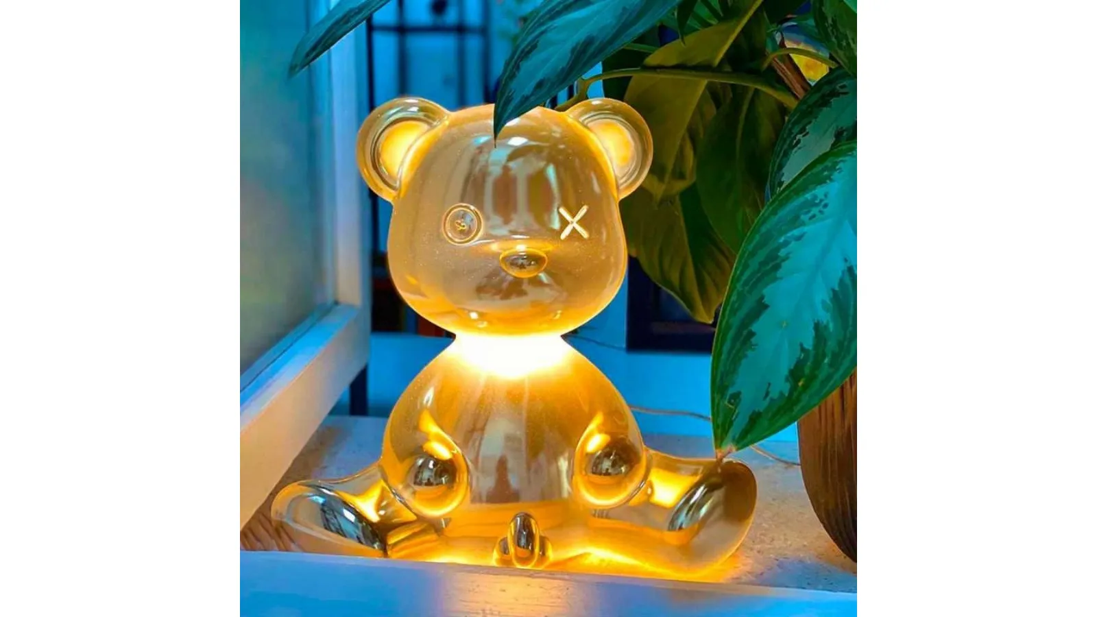 Lampada da tavolo Teddy Boy Metal di Qeeboo