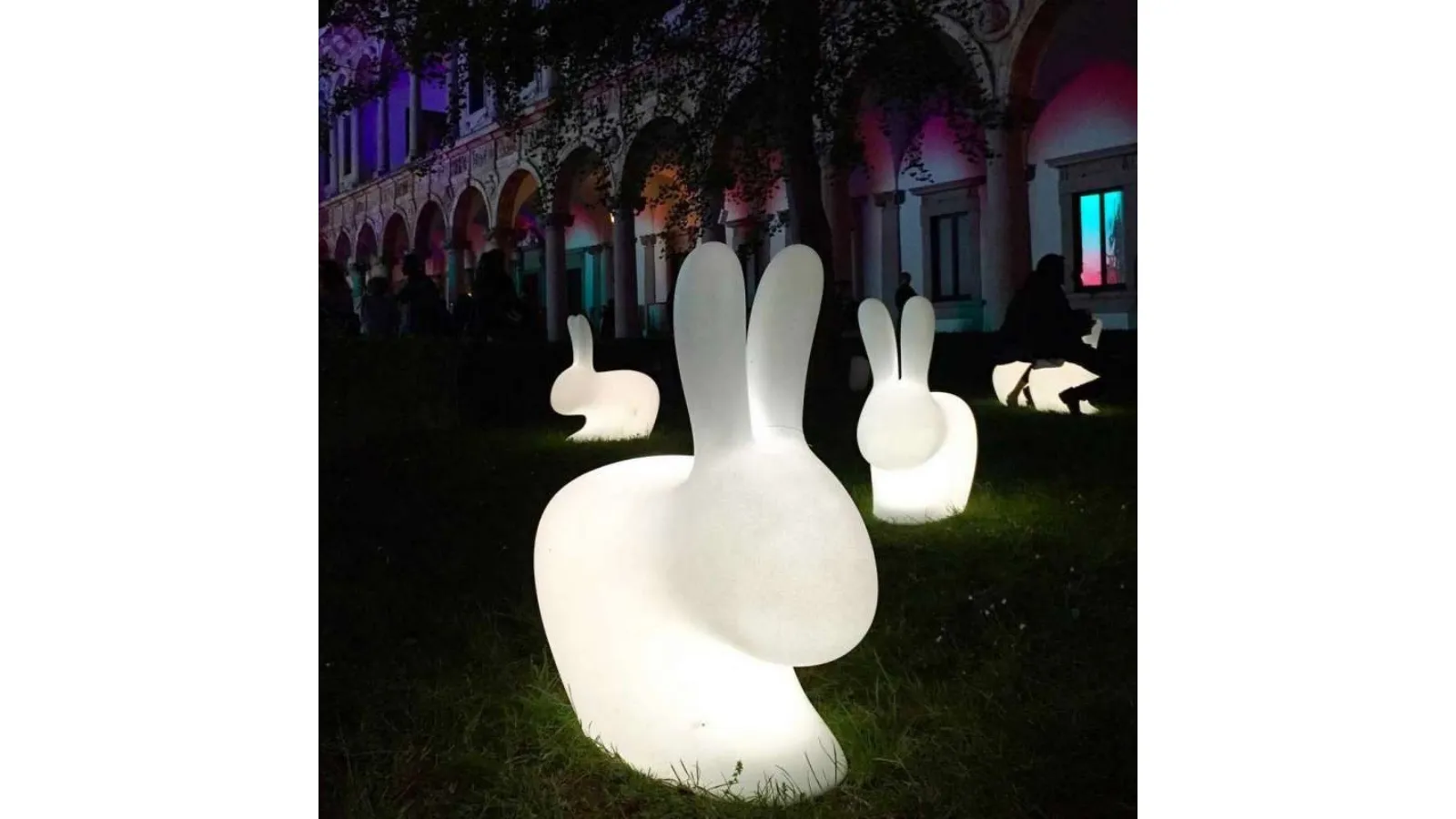 Lampada Rabbit di Qeeboo