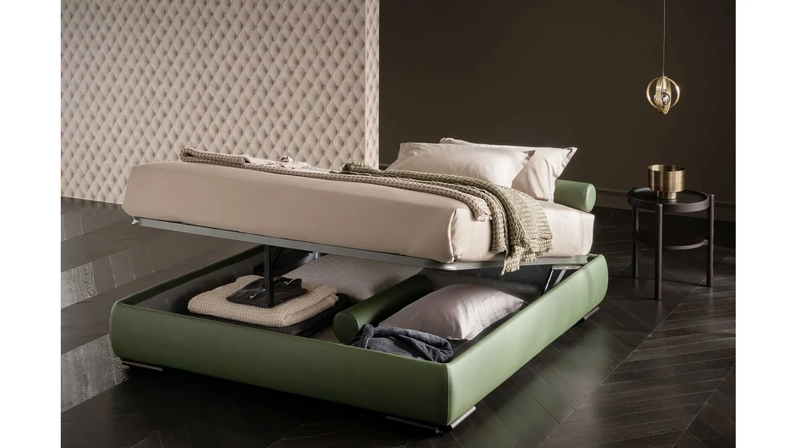 Letto Soul Sommier con box contenitore di Altrenotti