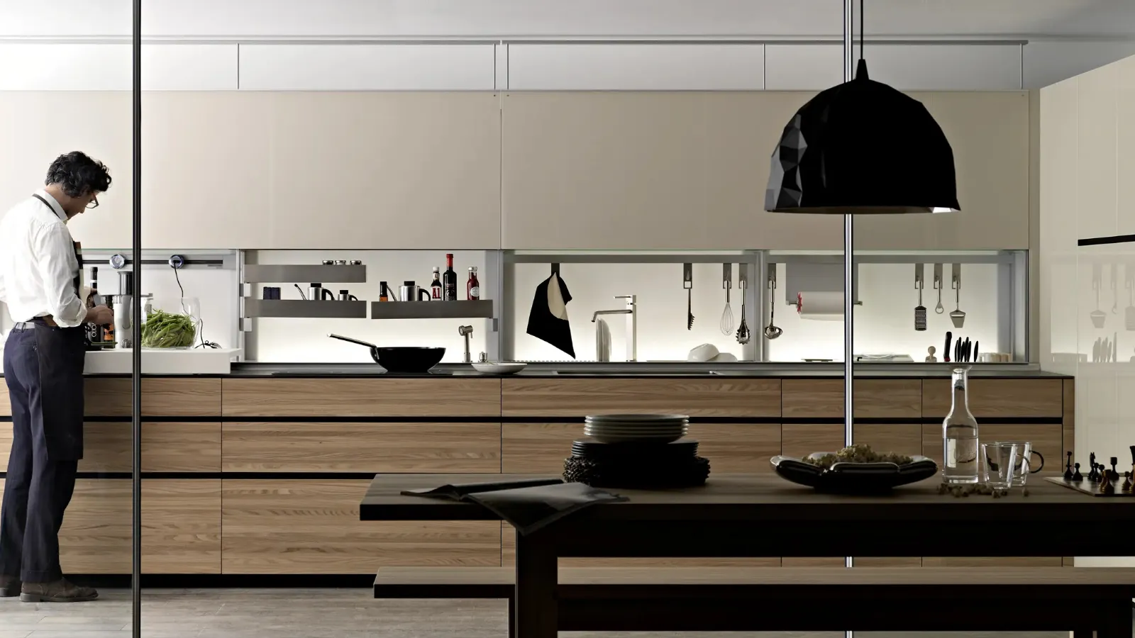 Cucina Design Artematica Olmo Tattile di Valcucine